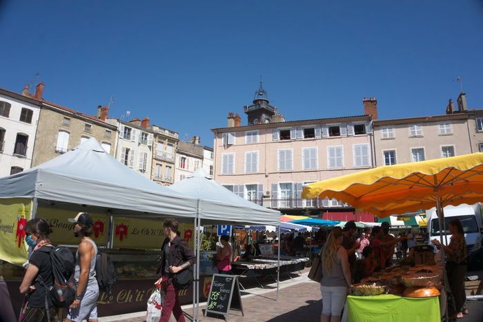 Le marché d'Issoire